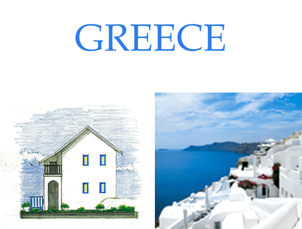 villa greece 地中海モデル